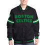 Boston Celtics Bomber Satin Jacket for men
