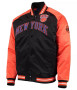 New York Knicks Satin Bomber Jacket