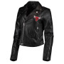 Chicago Bulls Biker Leather Jacket