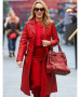 Amanda Holden Leather Coat