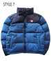 Pokemon Nuptse blue Puffer Jacket