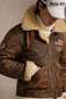 Team USA Olympics 2026 Shearling Jacket