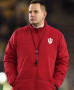 American Football Coach Curt Cignetti Indiana Hoosiers Red Jacket
