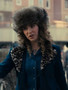 Haley Lu Richardson Ponies 2026 Leopard Trim Coat