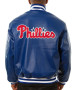 Philadelphia Phillies Leather Varsity Jacket