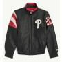 Philadelphia Phillies Biker Leather Jacket