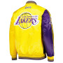 Los Angeles Lakers Satin Bomber Jacket for men