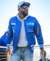 Cliff Avril Seahawks Bomber  jacket for men