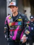 Ken Roczen Retro Fox Racing Leather Jacket for men