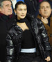 Bella Hadid Black Puffer Jacket