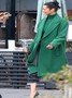 Bella Hadid Green Coat For Sale