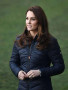 Kate Middleton Blue Puffer Jacket
