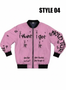 Ariana Grande Pink Bomber Jacket