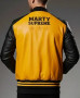 Marty Supreme Bomber Leather Jacket