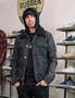 American Singer Eminem Black Jacket for Sale