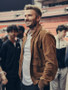 David Beckham Suede Jacket