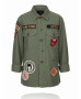 Rolling Stones Military Green Jacket
