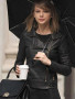 Taylor Swift Black Leather Jacket