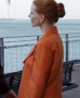 Jessica Chastain Dreams 2026 Orange Blazer