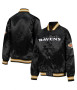 Baltimore Ravens Black Varsity Full Snap Jacket
