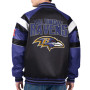 Baltimore Ravens Leather Varsity Jacket