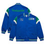 Seattle Seahawks Blue Satin Jacket