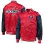 Washington Capitals Letterman Satin Jacket