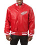 Detroit Red Wings Leather Jacket for men