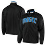 Orlando Magic Black Varsity Satin Jacket