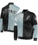 San Antonio Spurs Satin Bomber Varsity Jacket