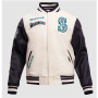 White Seattle Mariners Jacket