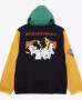 Pokémon Embroidered Patches Colorblock Windbreaker Jacket