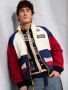 One Piece Jolly Roger Color Block Jacket