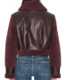 Maddie Marshals Leather Shearling Jacket
