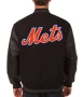 New York Mets Black Varsity Bomber Jacket