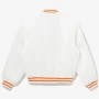 White New York Mets Satin Jacket