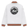 Aime Leon Dore NY Mets White Satin Jacket