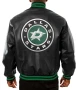 Dallas Stars Black Leather Jacket