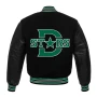 Dallas Stars Full Snap Wool Jacket for men