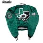 Leaders Strong Dallas Stars Full-Snap Satin Jacket for men
