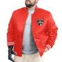 Florida Panthers Satin Bomber Jacket