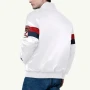 White Florida Panthers Satin Jacket