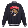 Florida Panthers Black Bomber Jacket