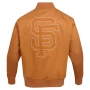 San Francisco Giants Cotton Brown Jacket