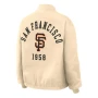 San Francisco Giants Full ZIp Cream Jacket