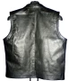 Lorne Greene Bonanza Ben Cartwright Leather Vest for men