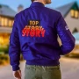 Scream Kenny Top Story Crew Blue Jacket for men