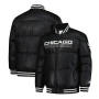 Chicago White Sox Puffer Satin Jacket