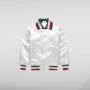 Danny Warhol Home Alone Pizza Boy White Satin Jacket