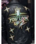 AEW Westler Kevin Knight The 1 You Look Up 2 Leather Jacket for men